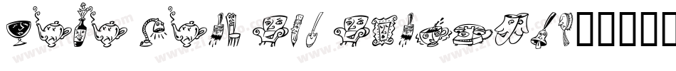 Mini Pics Red Rock(1)字体转换